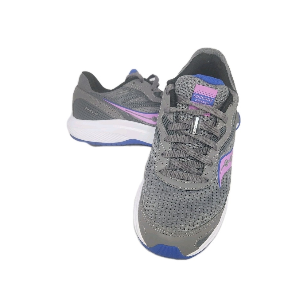 Saucony Cohesion 16 Gravel/Grape Running Athletic Shoes‎ Women's 9.5 S10791-31
